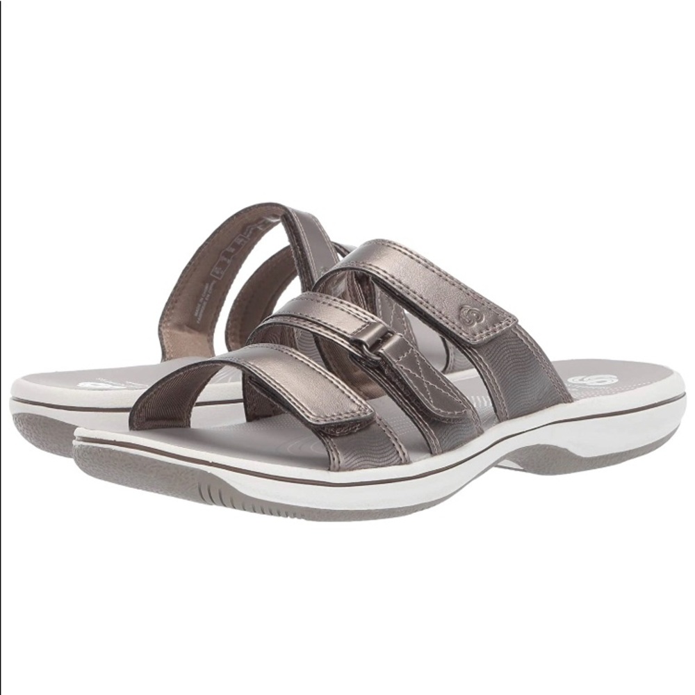 Clarks Women's Cloud Stepper Sandal Sz 9